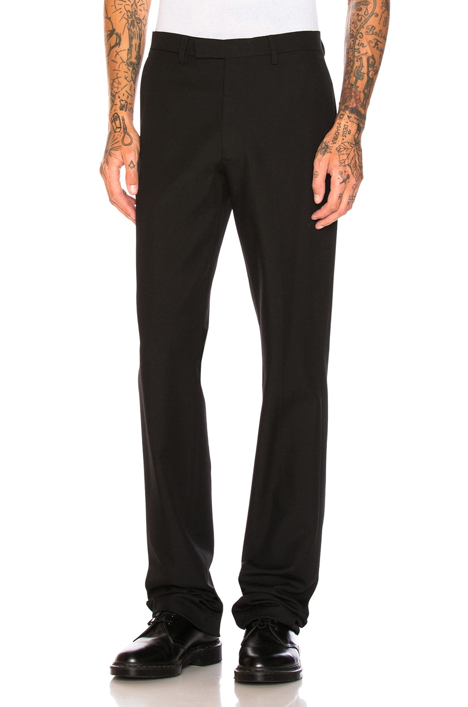 Image 1 of Raf Simons Slim Fit Classic Pant in Black