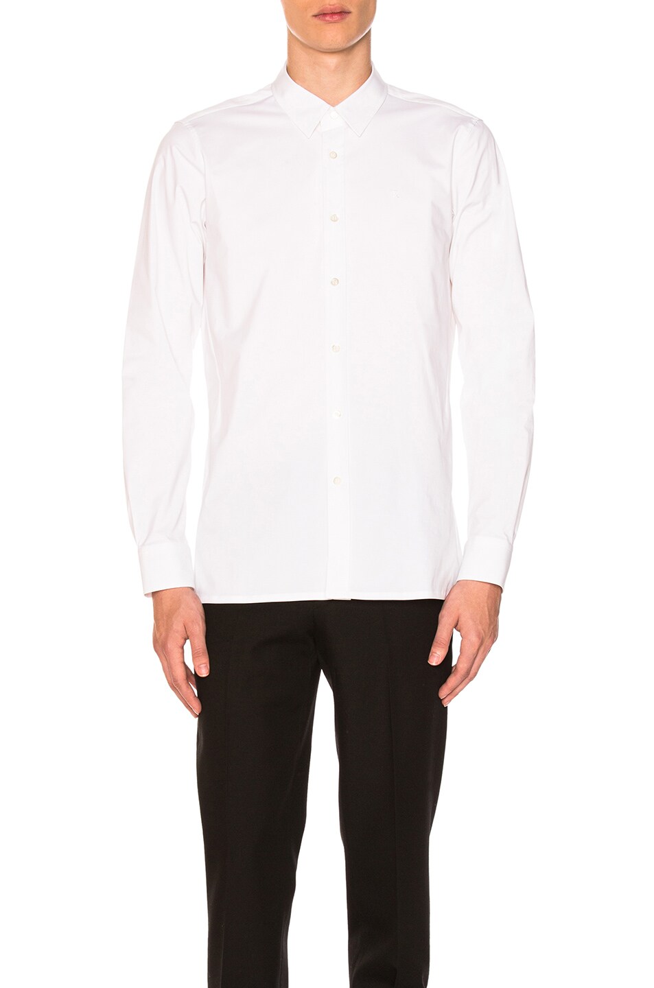 Image 1 of Raf Simons R Shirt in White