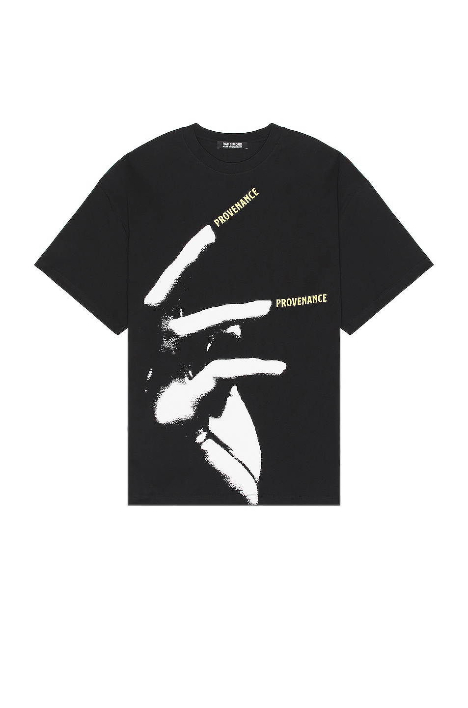 Image 1 of Raf Simons Oversized T-Shirt With Nails Print in Black