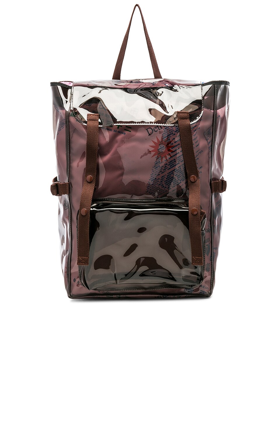 Image 1 of Raf Simons x Eastpak RS Volume Topload Backpack in Light Grey