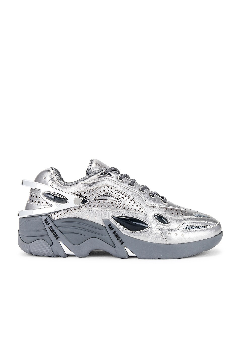 Image 1 of Raf Simons Runner Cylon-21 Sneaker in Silver
