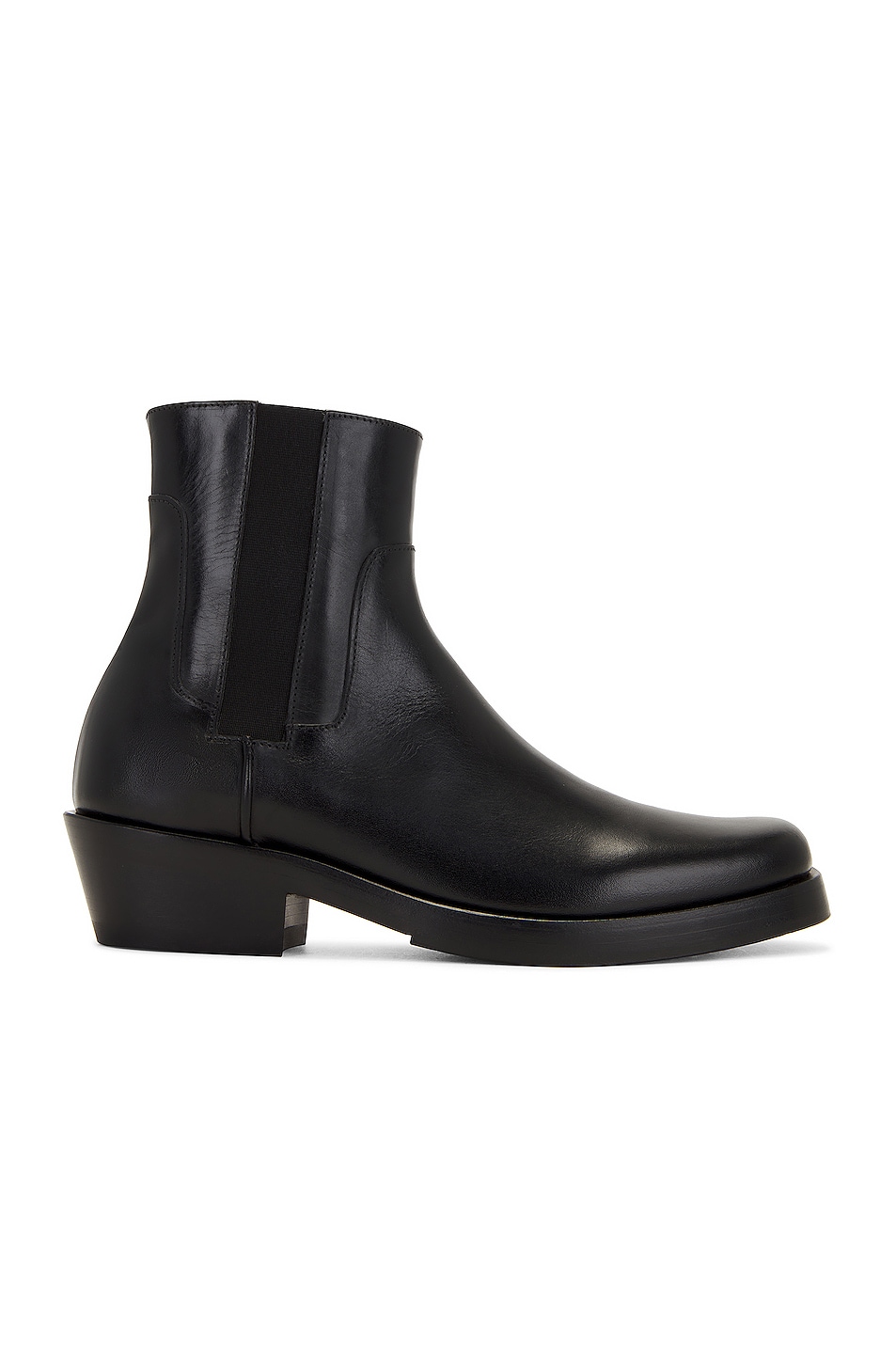 Image 1 of Raf Simons Western Ankle Boot in Black