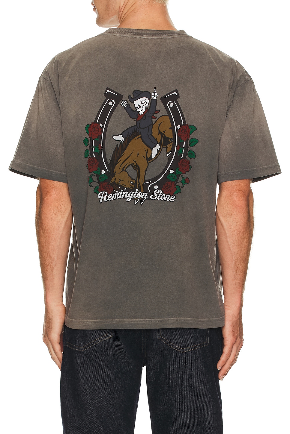 Image 1 of Remington Stone Bad Remi Tee in Brown