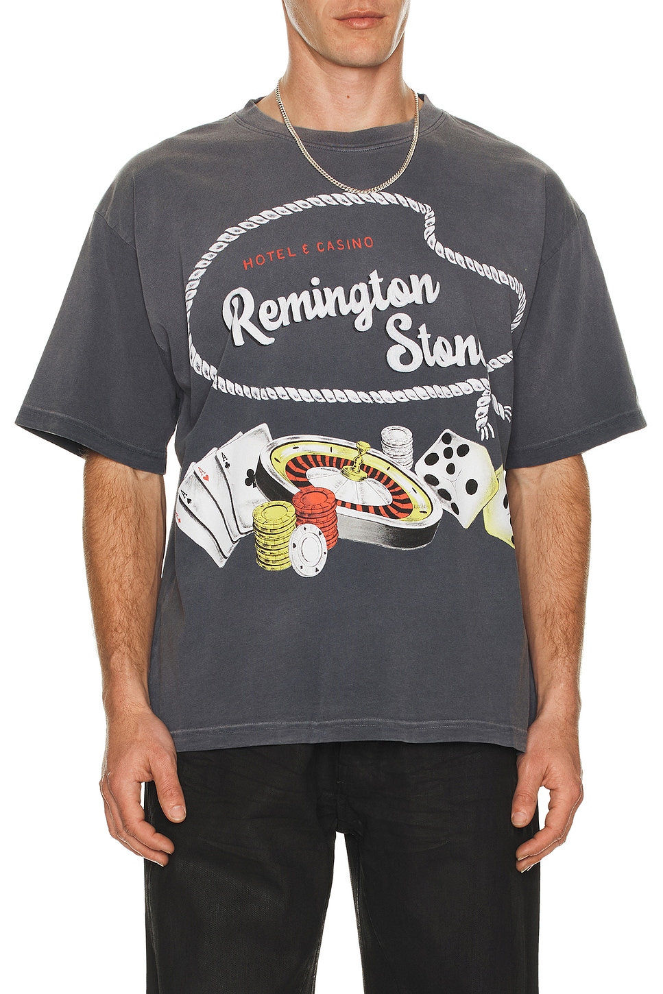 Image 1 of Remington Stone Casino Tee in Navy