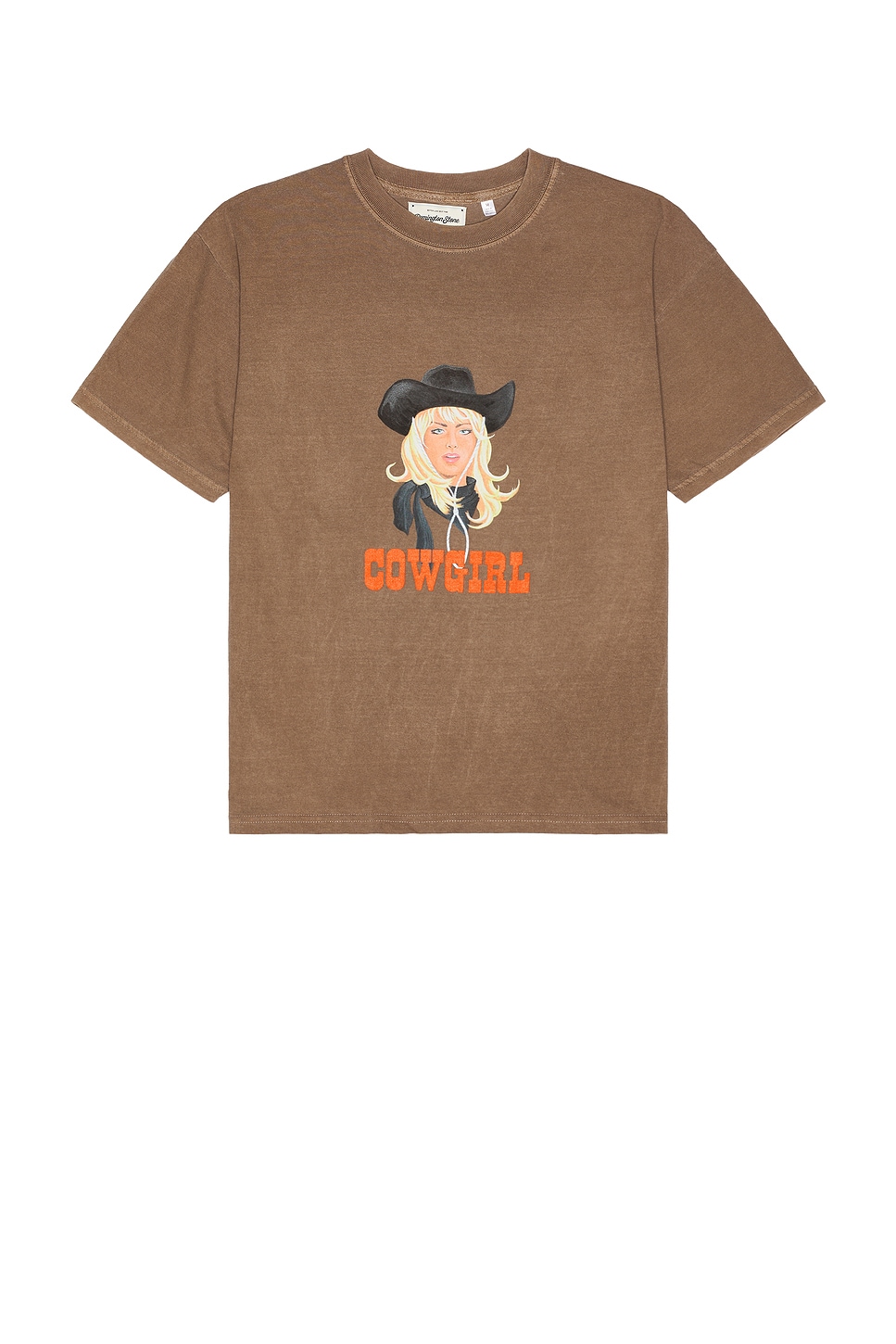 Cowgirl Tee in Brown