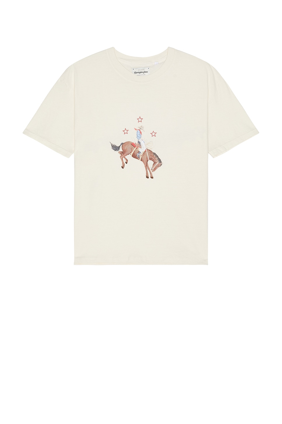 Cowboy Tee in Ivory