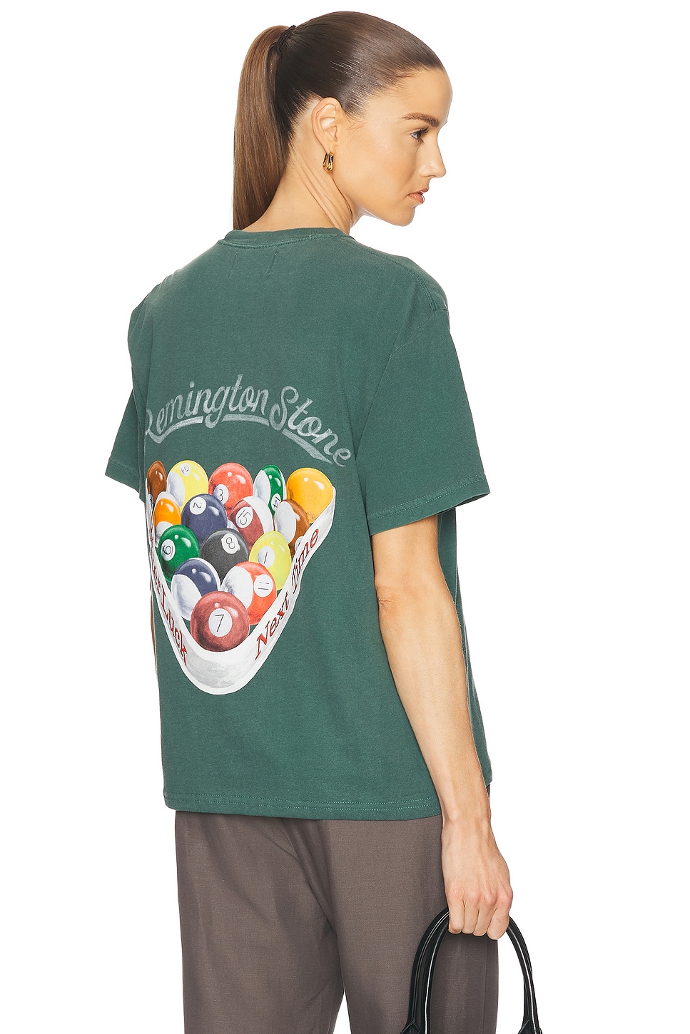 Billiards Tee in Green