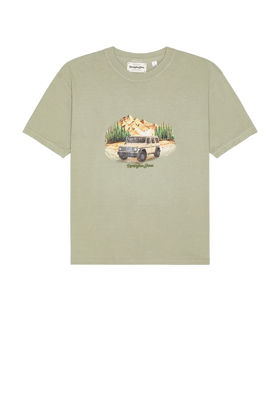 Image 1 of Remington Stone Wagon Tee in Sandstone