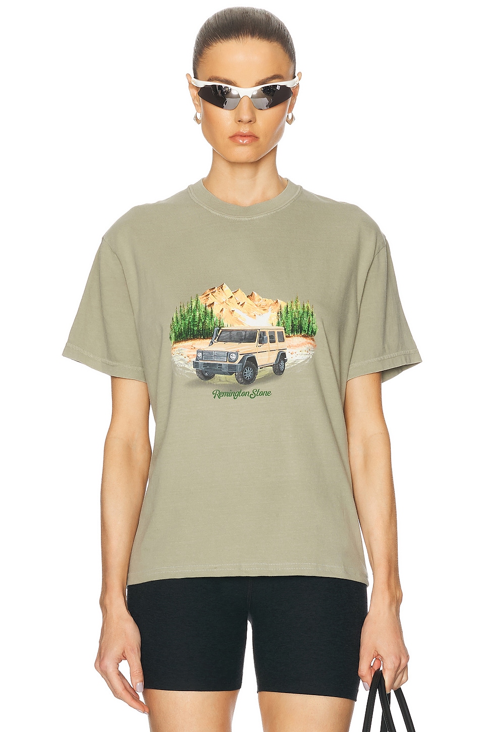 Image 1 of Remington Stone Wagon Tee in Sandstone