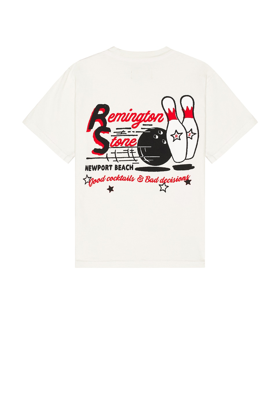 Image 1 of Remington Stone Bowling Tee in Vintage Bone