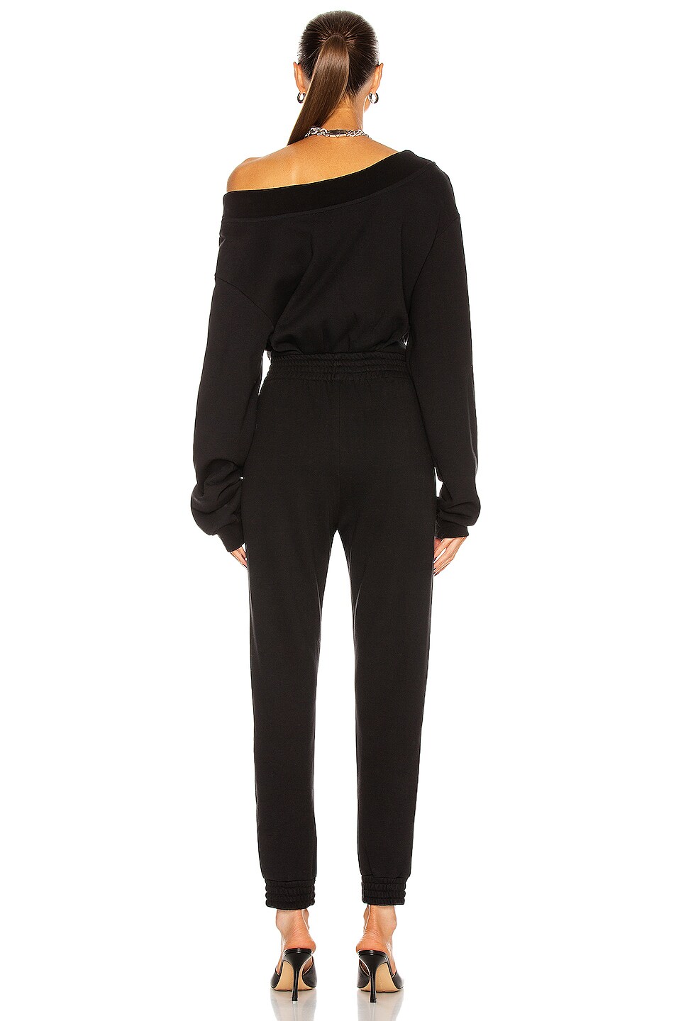 RTA Giovanni Jumpsuit in Black | FWRD