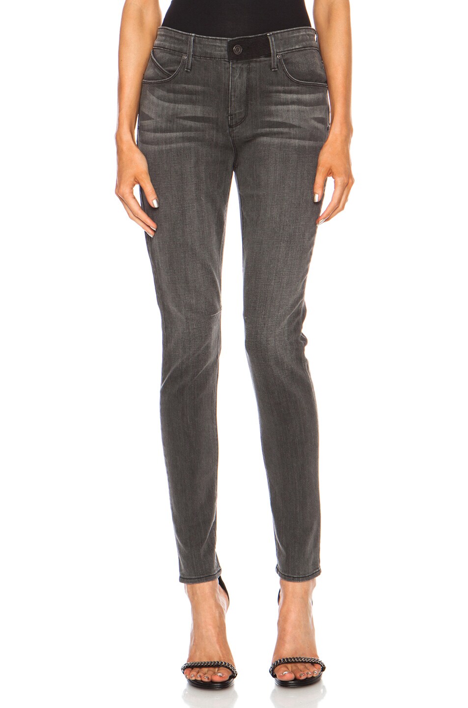Image 1 of RTA High Waisted in Perfect Grey