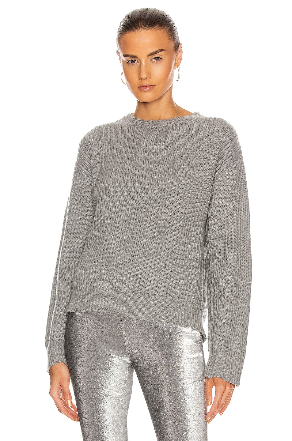 Image 1 of RTA Emma Sweater in Cement
