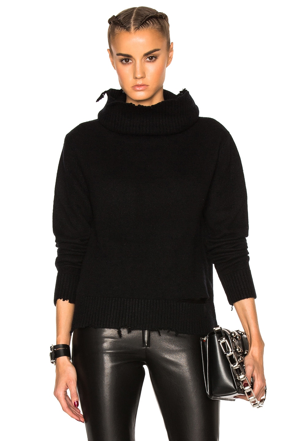 Image 1 of RTA Anouk Sweater in Raven