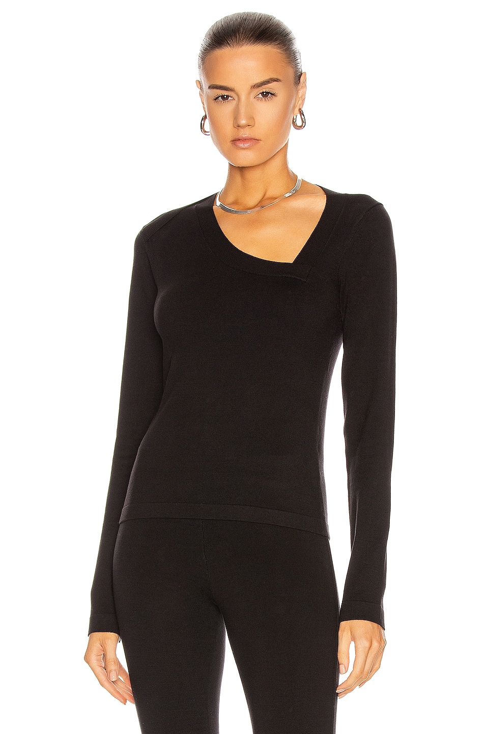 Image 1 of RTA Lise Knit Top in Black