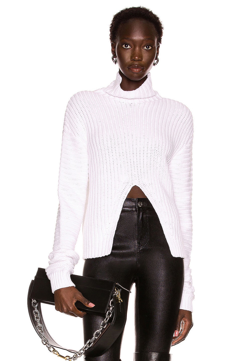 Image 1 of RTA Elsie Sweater in White