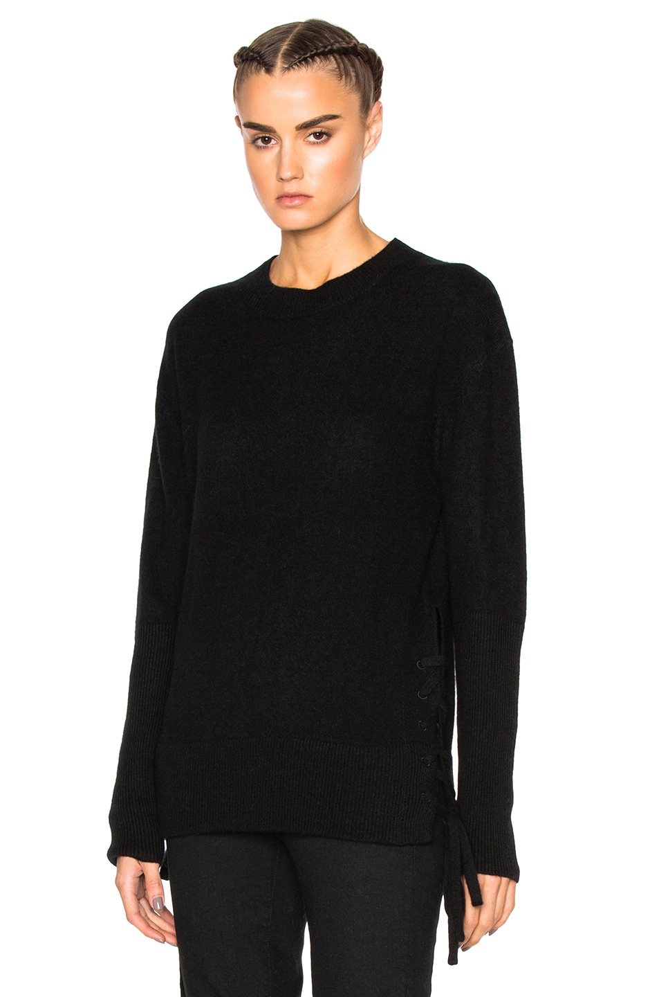 Image 1 of RTA Arianne Sweater in Raven