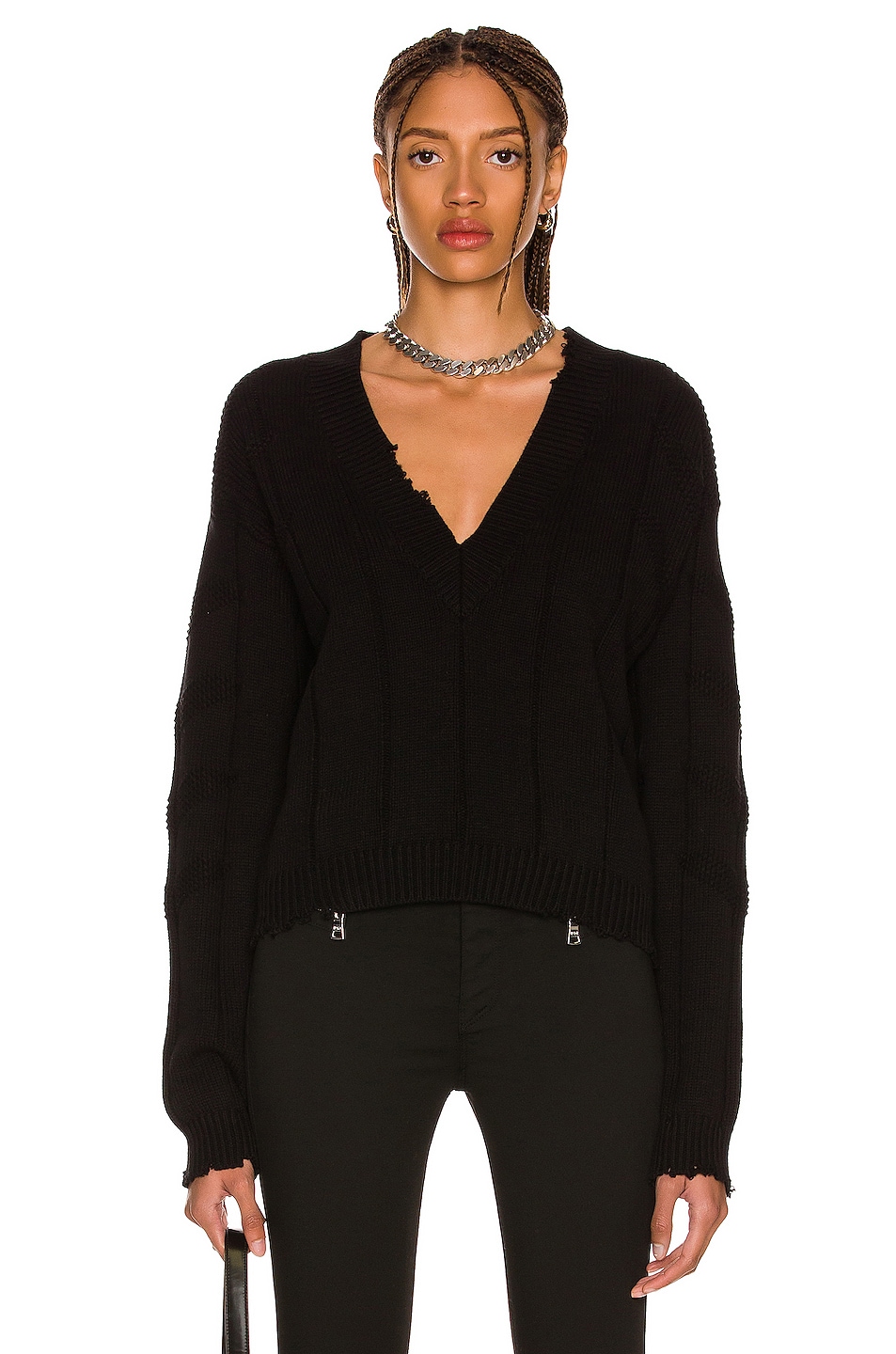 Image 1 of RTA Alba Sweater in Black