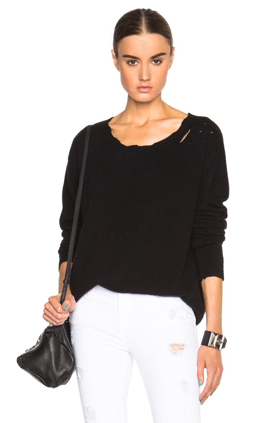 Image 1 of RTA Charlotte Sweater in Black
