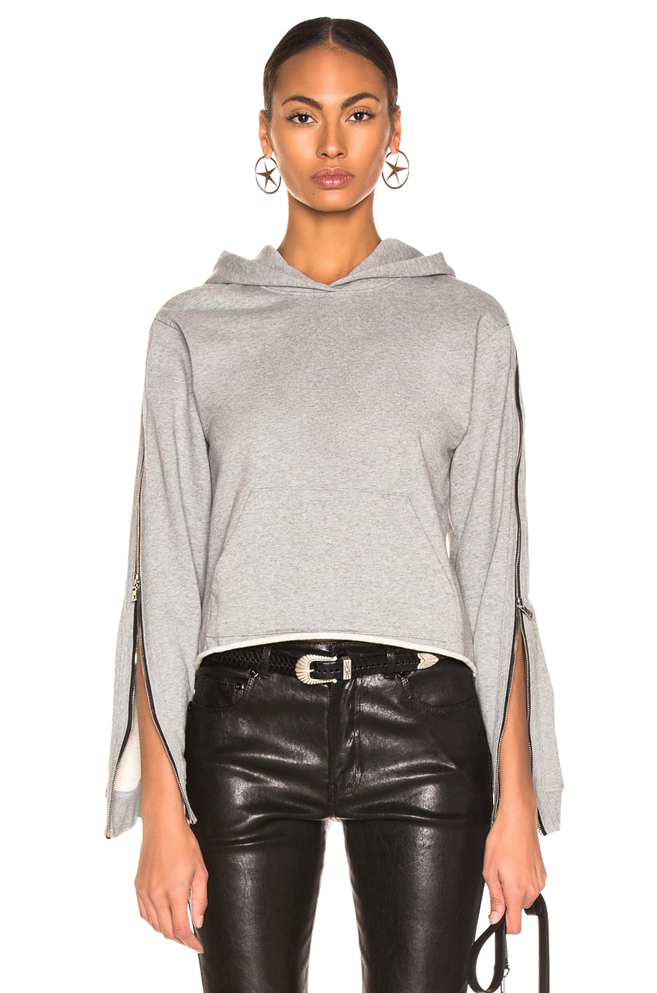 Image 1 of RtA Cicely Sweatshirt in Stone
