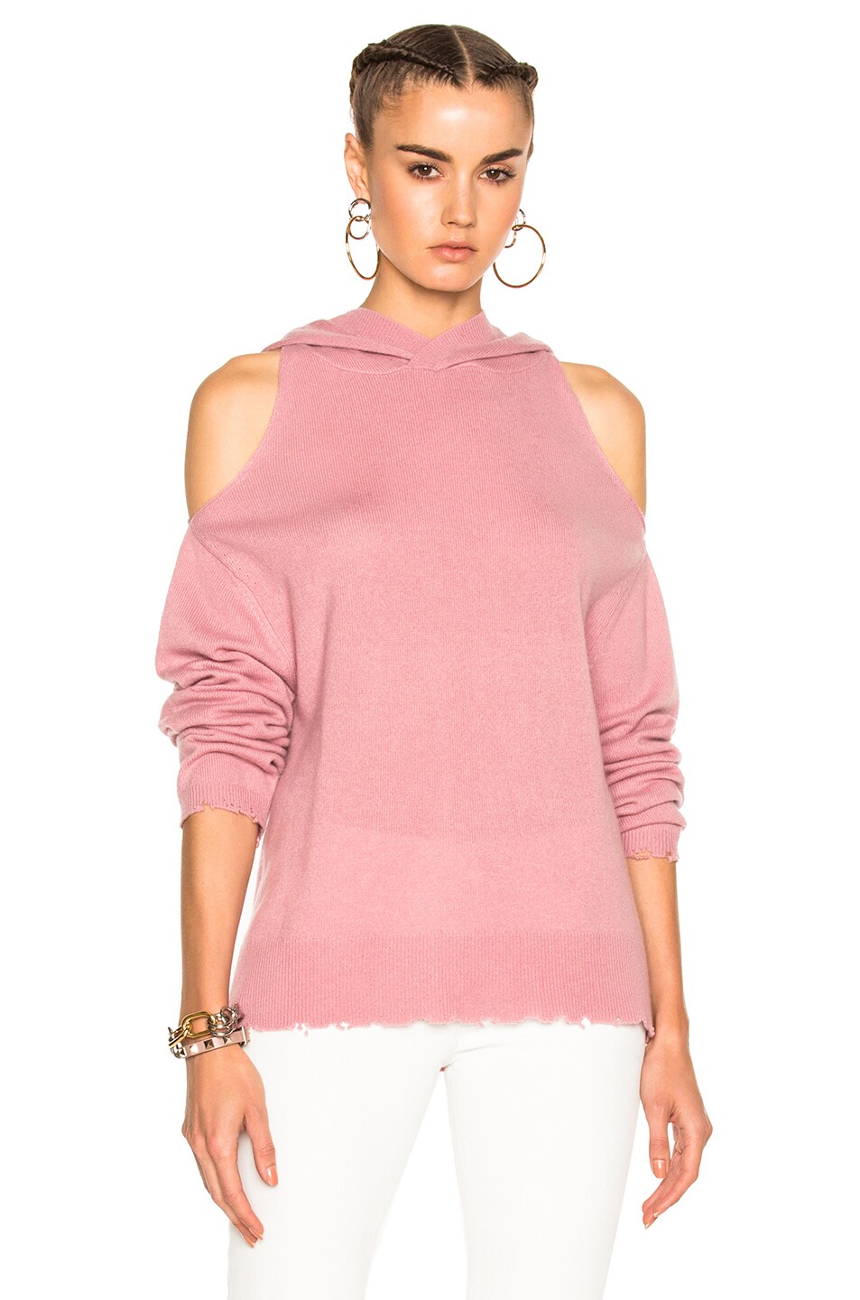 Image 1 of RTA Juno Sweater in Rose