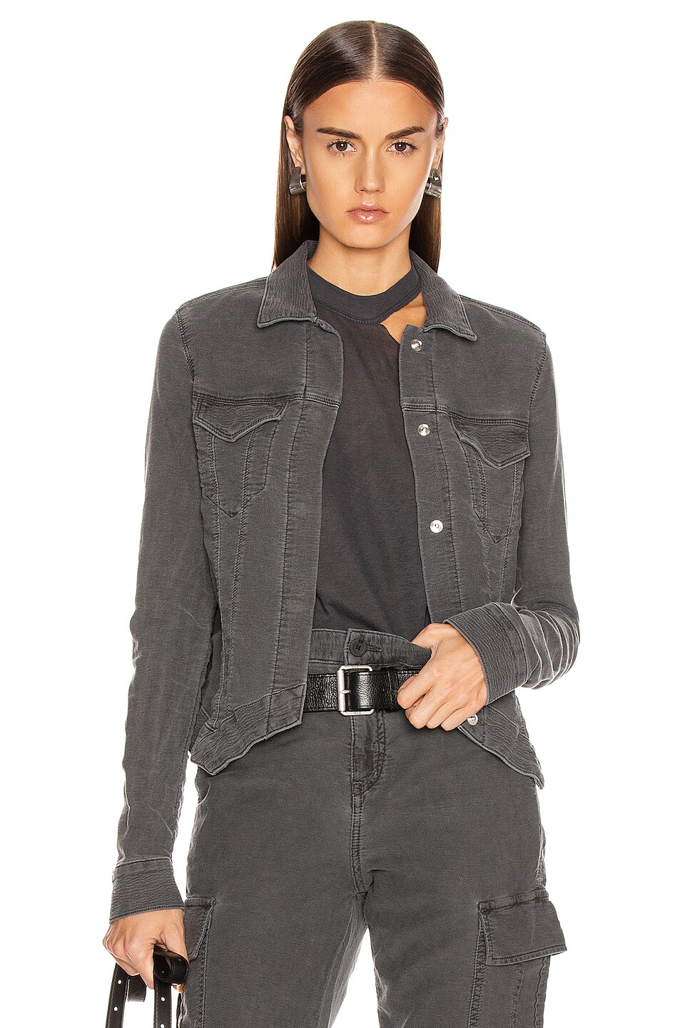 Image 1 of RTA Jack Jacket in Faded Grey