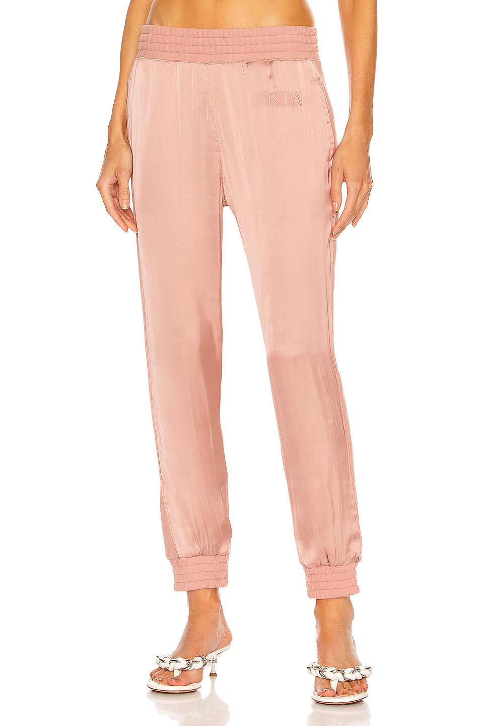 Image 1 of RTA Sydney Sweatpant in Dusty Coral