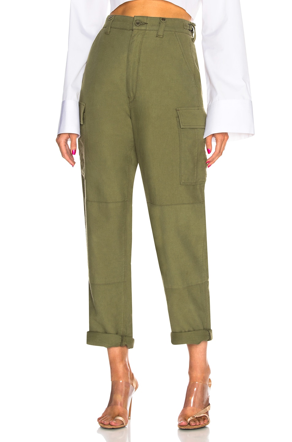 Image 1 of RTA Hartwell Pant in Field Green 3