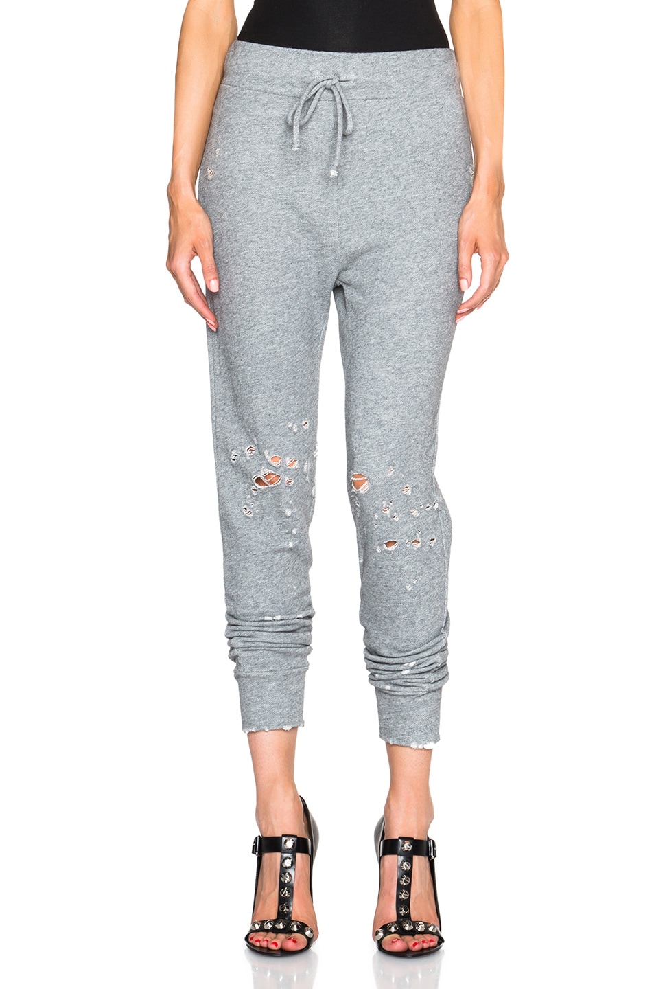 Image 1 of RTA Lou Pants in Heather Grey