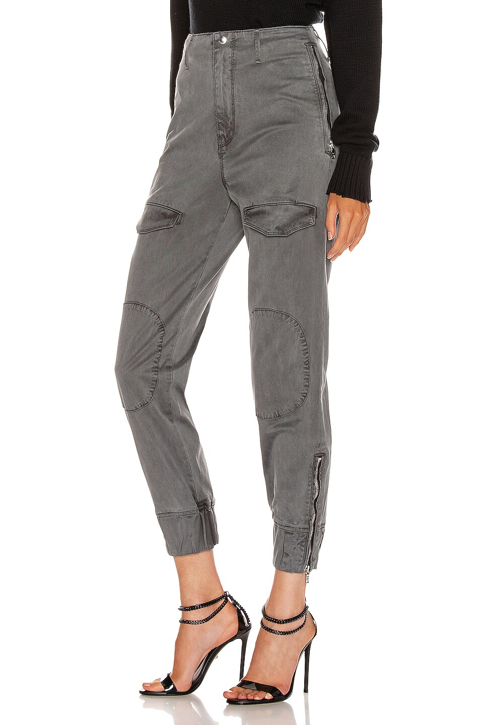 RTA Harlan Pant in Washed Black | FWRD