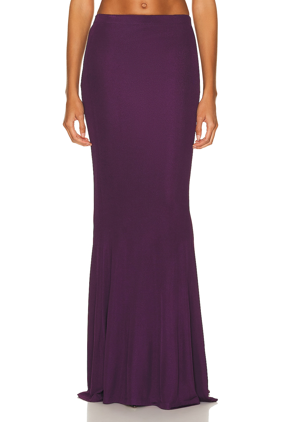 Image 1 of RTA Maxi Skirt in Grape