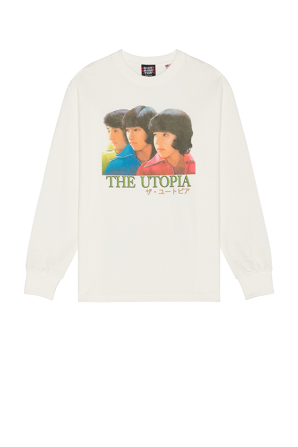 Pop Idol Long Sleeve T-shirt in White