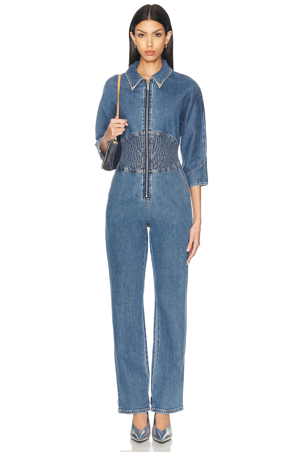 Deidra Jumpsuit in Blue