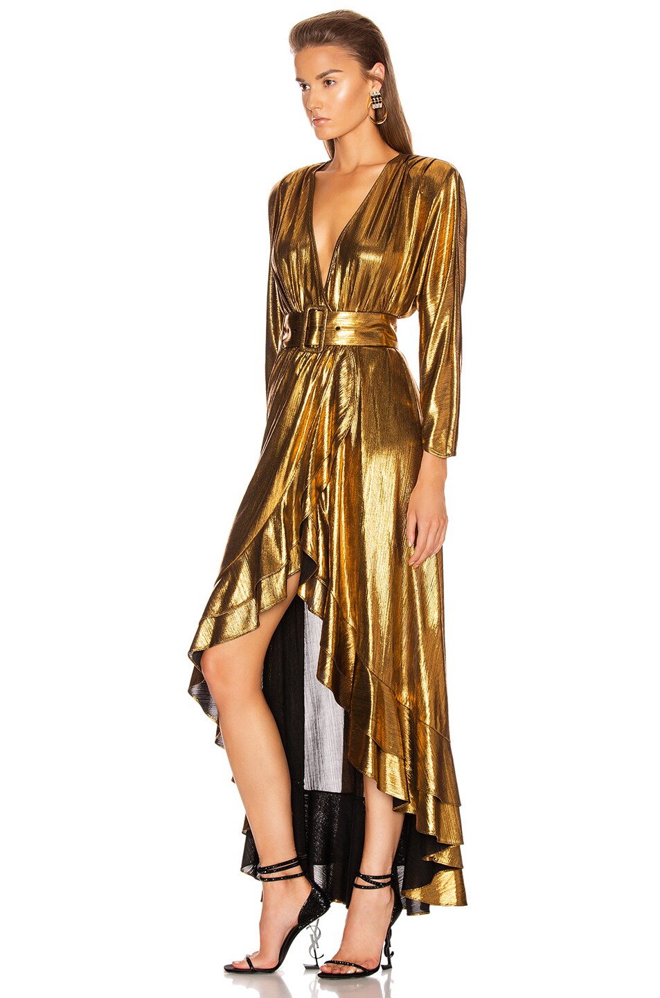 retrofete Wayne Dress in Gold | FWRD