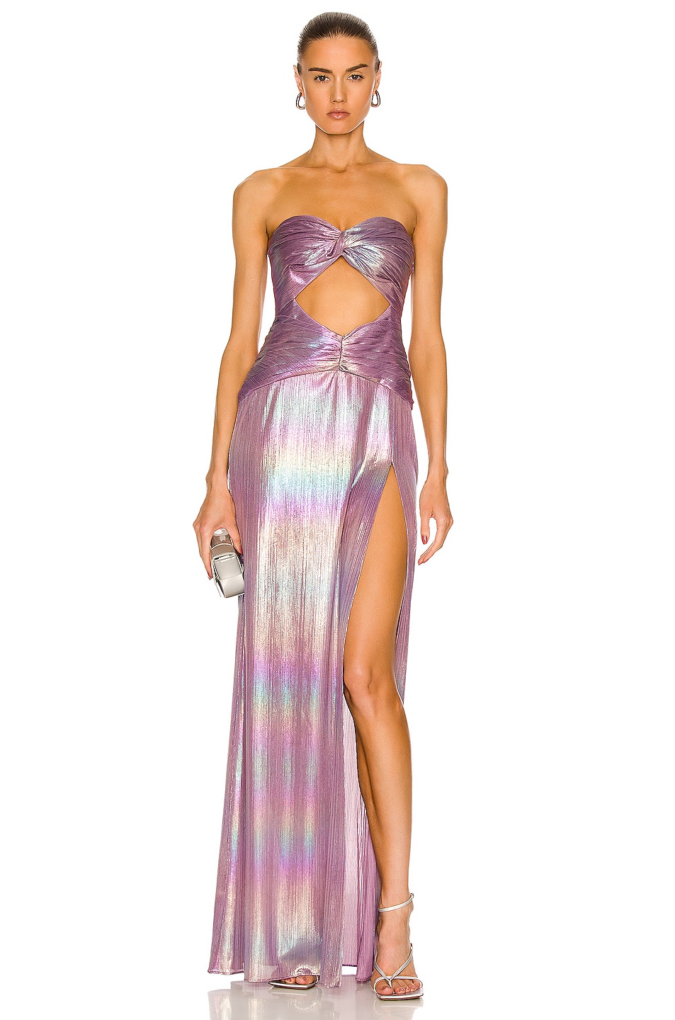 Image 1 of retrofete Soleil Dress in Lilac Aurora