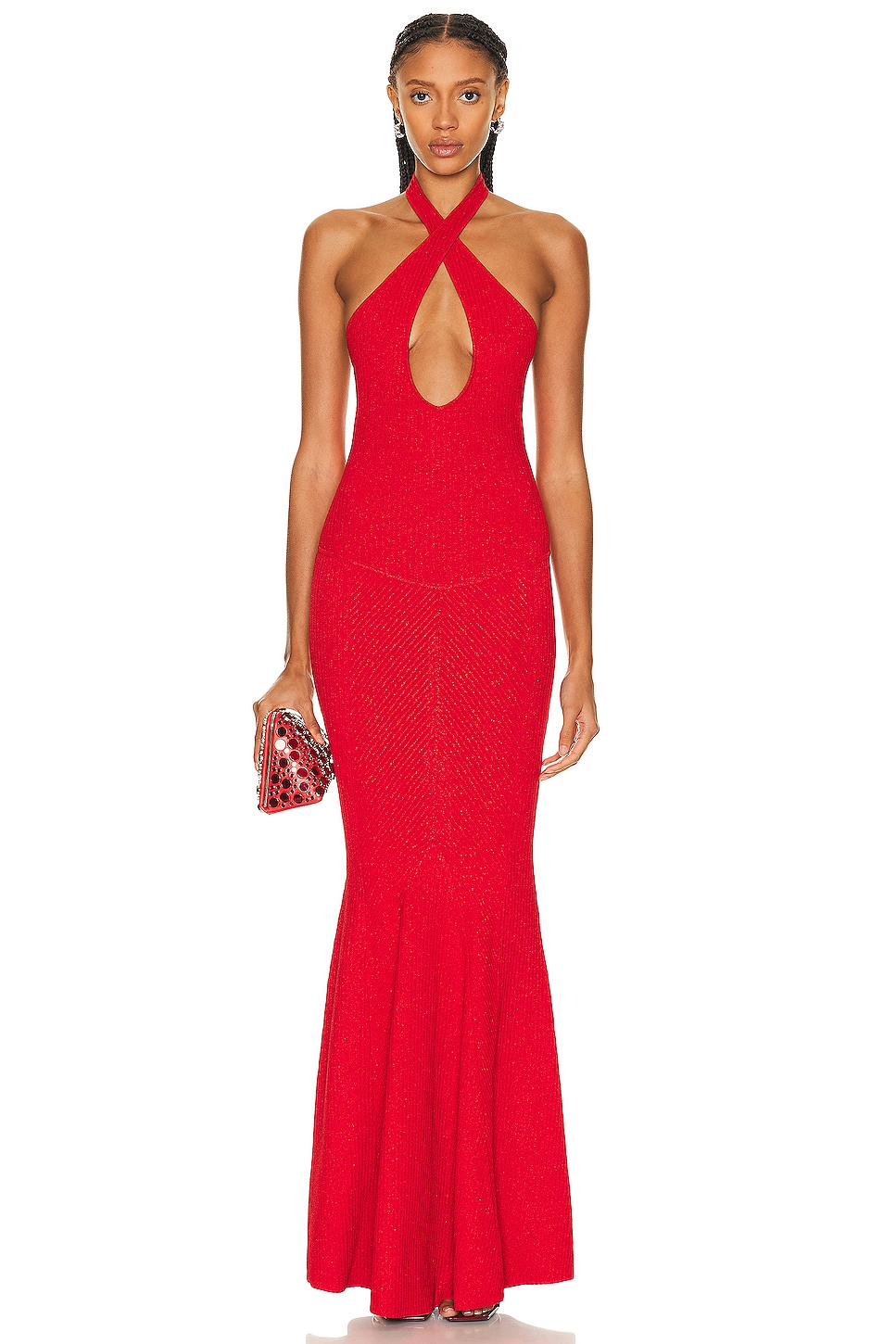 Image 1 of retrofete Verona Dress in Red