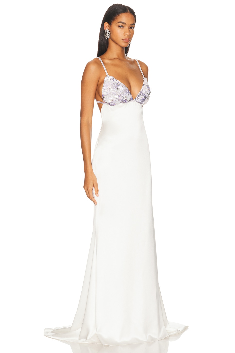 Retroféte Oline Embroidered Dress
