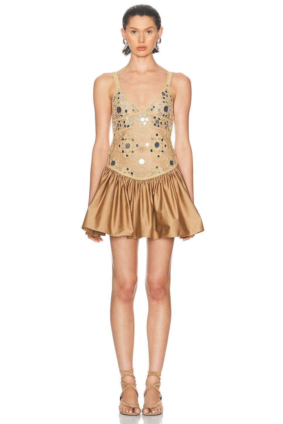 Retroféte Thelma Crochet Dress