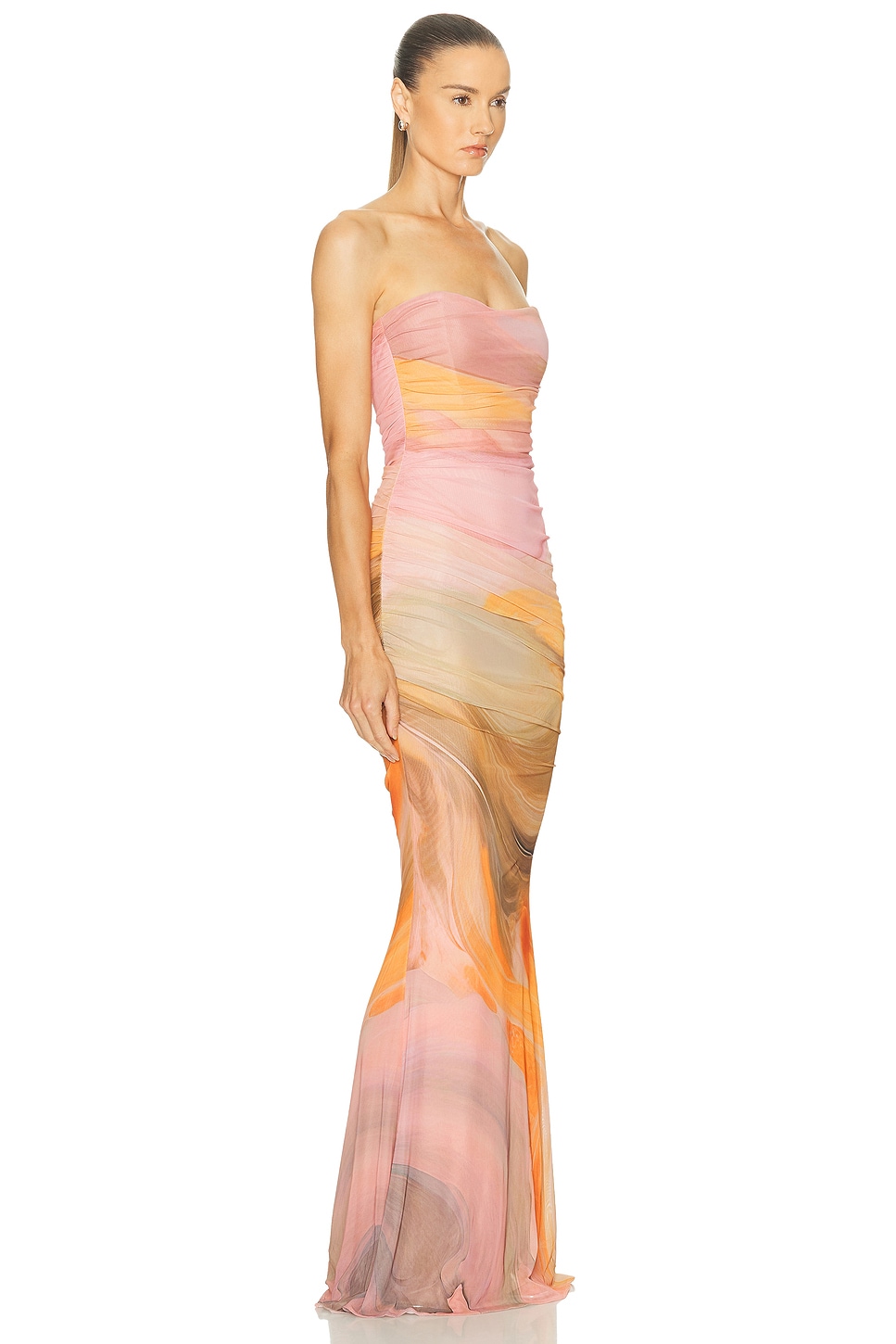 Retroféte Isadore Dress In Pink
