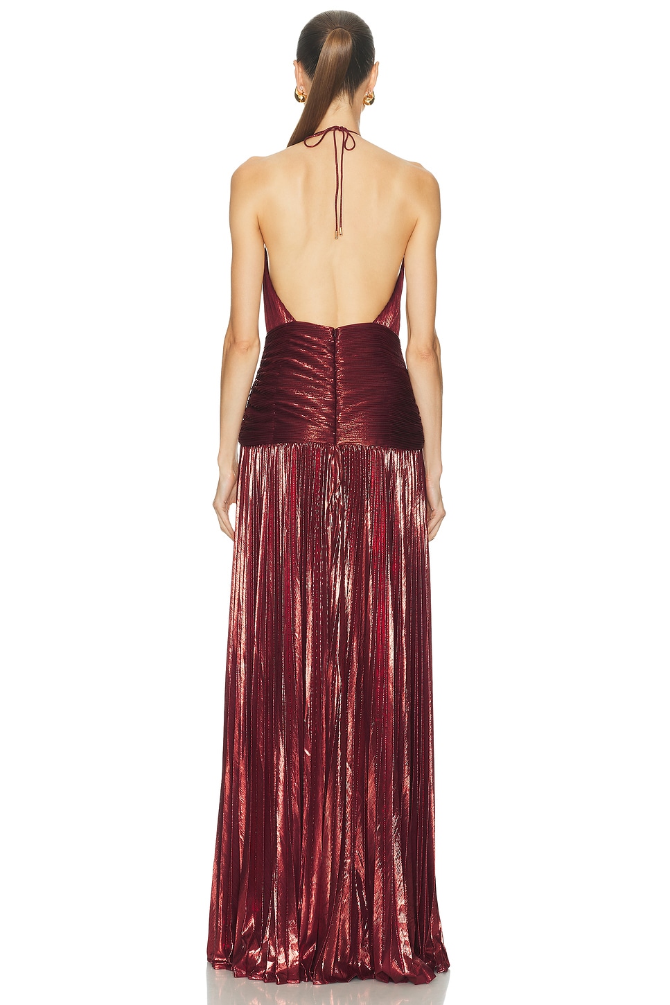 Image 4 of retrofete Thalia Dress in Port