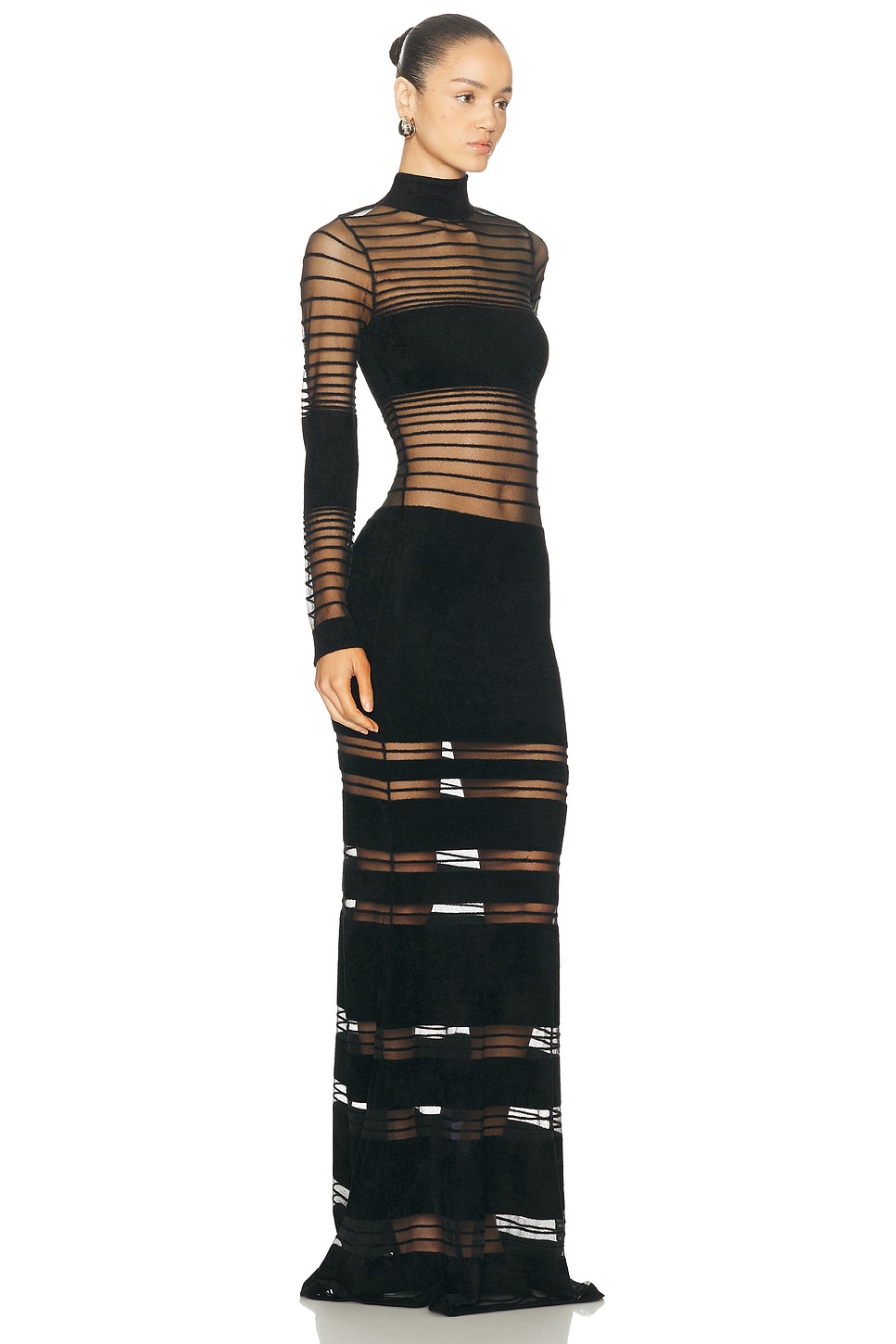 Retroféte Johanne Dress In Black