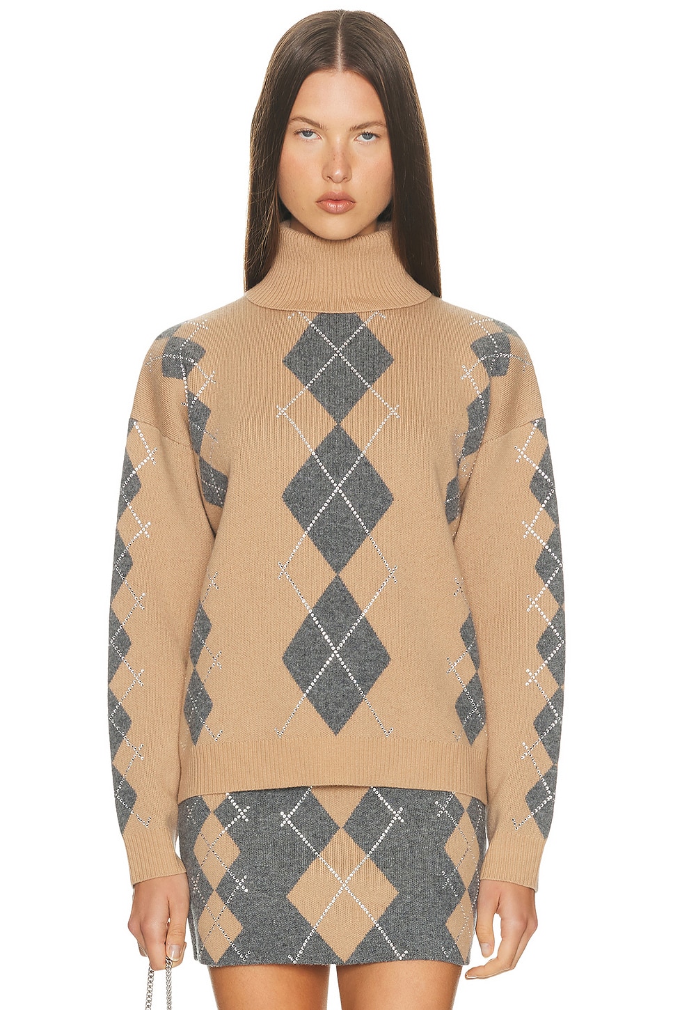 Retroféte Alberte Embellished Sweater In Neutral