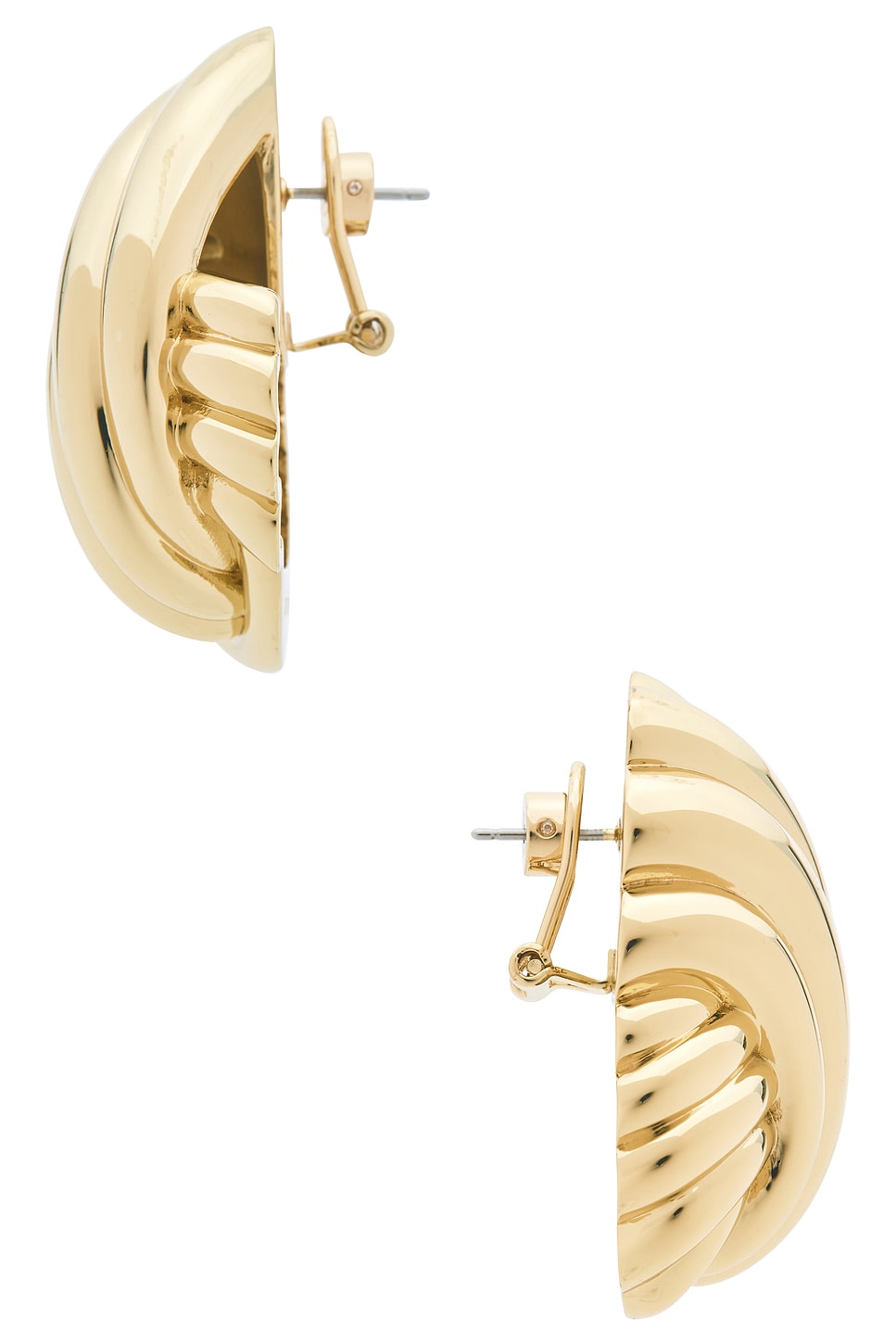 Retroféte Jill Earrings In Gold