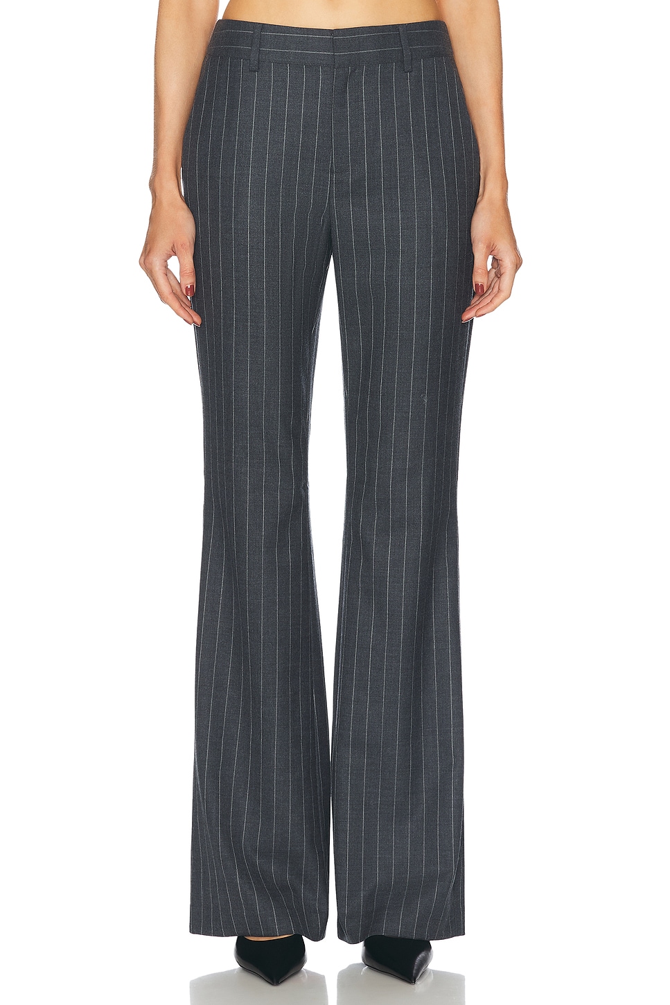 Shop Retroféte Devlynn Pant In Charcoal