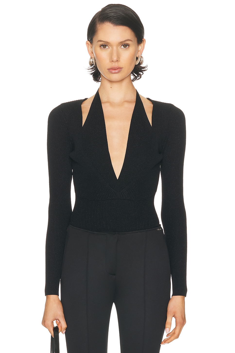 Retroféte Assunta Bodysuit In Black