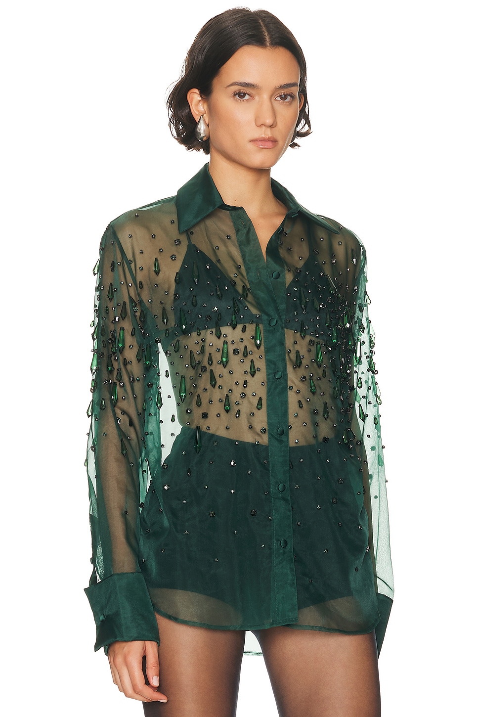 Retroféte Aubriella Shirt In Green