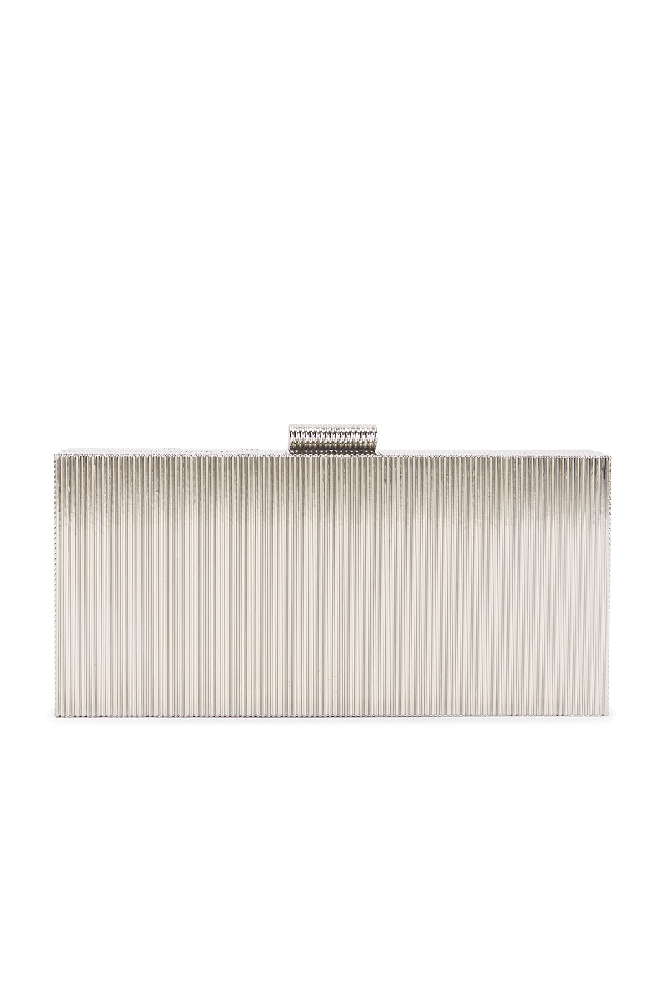 Shop Retroféte Milo Clutch In Silver