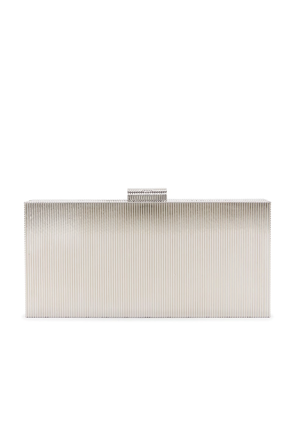 Shop Retroféte Milo Clutch In Silver