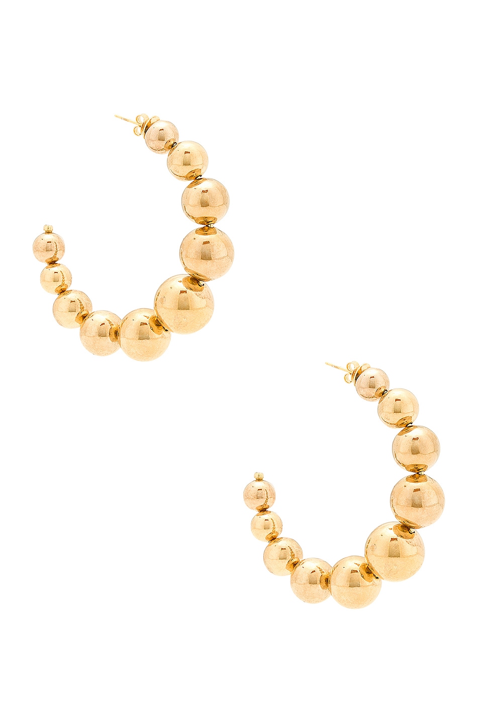 Image 1 of Rosantica Bollicine Earrings in Gold