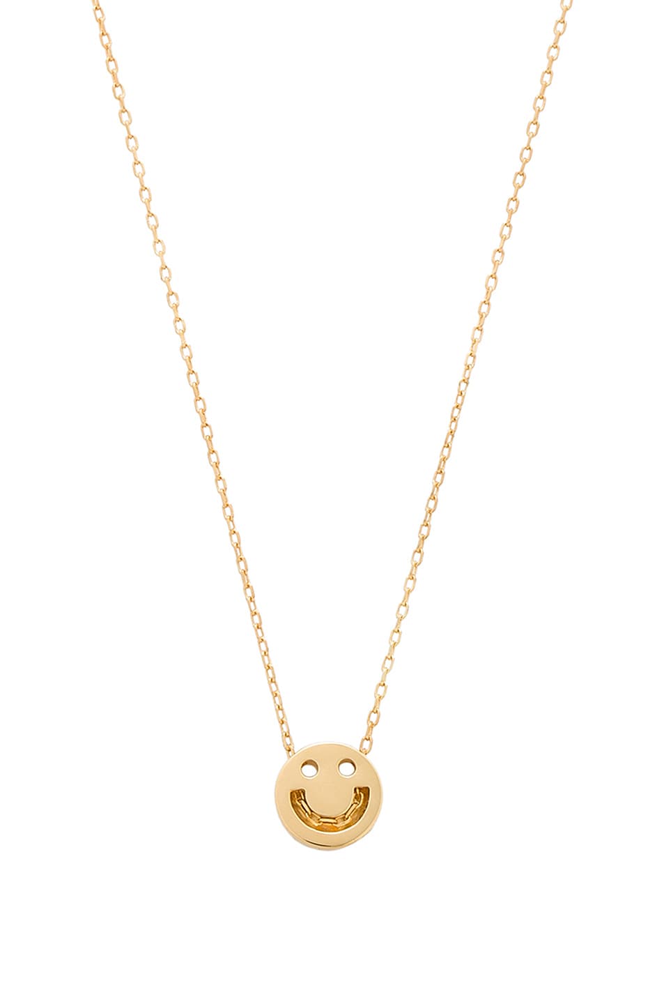 Image 1 of Ruifier Happy Necklace in 18k Yellow Gold Vermeil